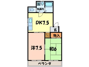 ソフィア２の物件間取画像